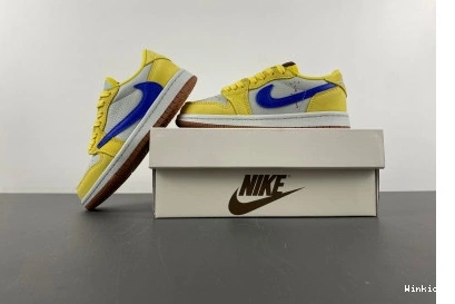 OG Scott (KIDS)Travis Air DO5442-1621 Low x 1 Fragment Jordan x 0708